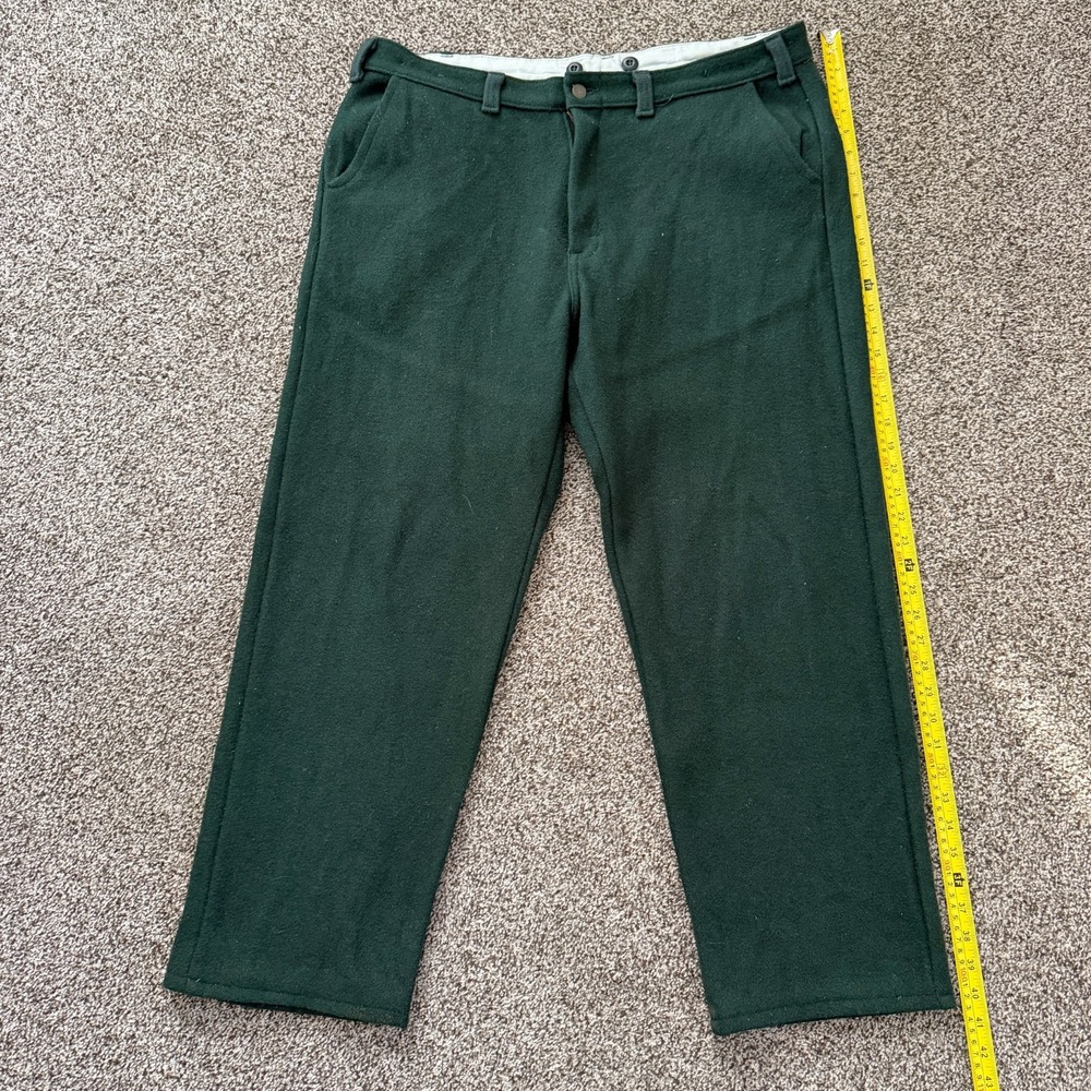 VTG Big Bill Heavyweight Wool Blend Hunting Pants Trousers Men's 39x28